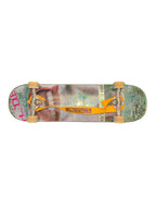 SLINGTING SKATEBOARD SLING - MANGO w PURPLE EMB