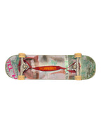 SLINGTING SKATEBOARD SLING - MAROON w ORANGE EMB