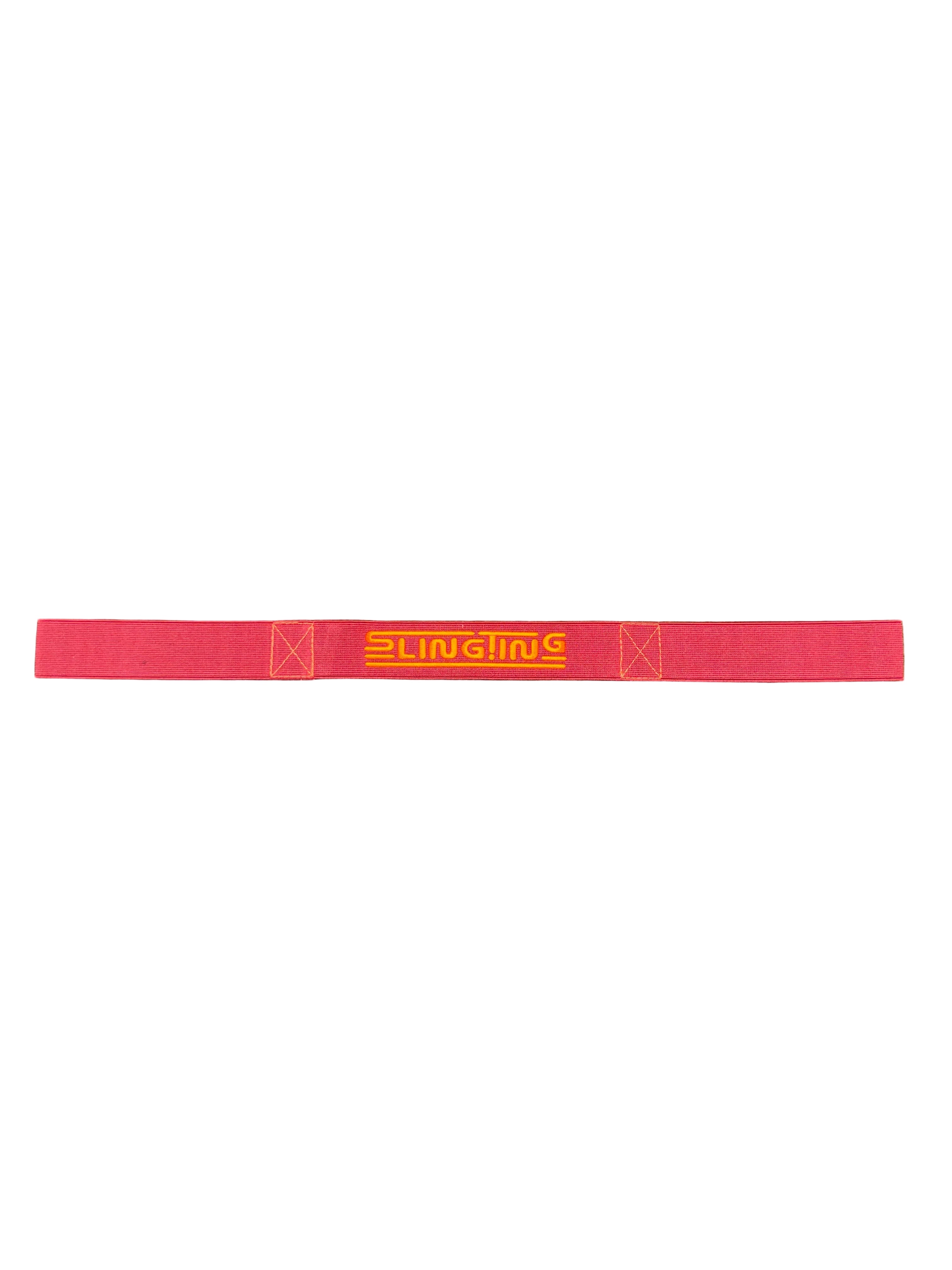 SLINGTING SKATEBOARD SLING - MAROON w ORANGE EMB