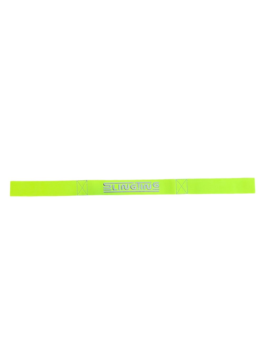 SLINGTING SKATEBOARD SLING - HIGH VIS YELLOW w GREY EMB