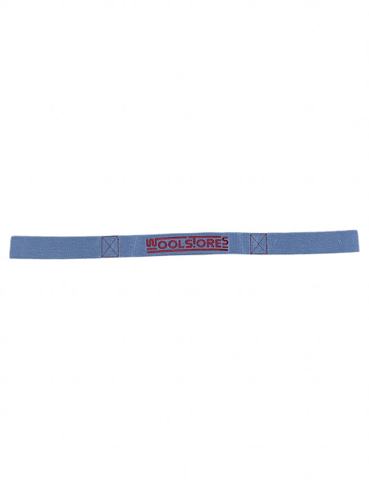 “WOOLSTORES” SKATEBOARD SLING NAVY w MAROON EMB