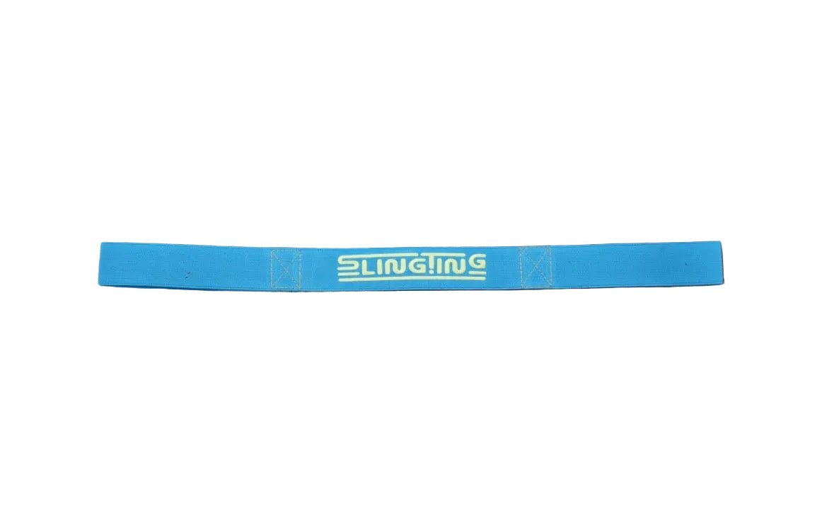SLINGTING SKATEBOARD SLING BRIGHT BLUE W BRIGHT GREEN EMB