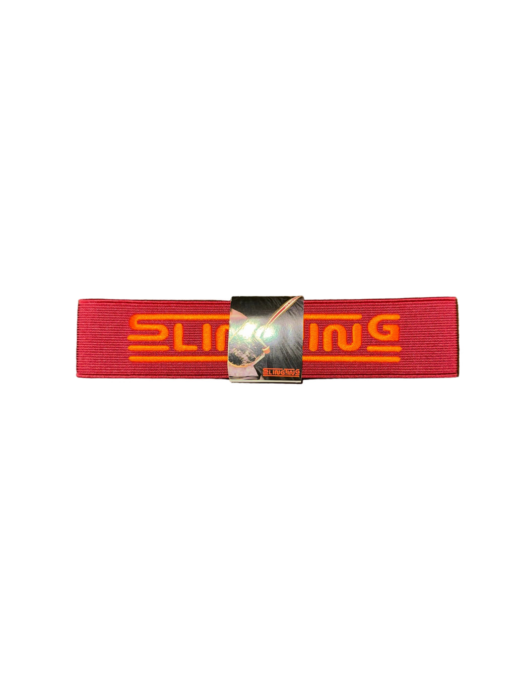 SLINGTING SKATEBOARD SLING - MAROON w ORANGE EMB