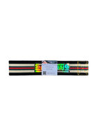 SLINGTING SKATEBOARD SLING - STRIPED BLACK w YELLOW EMB