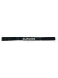 SLINGTING SKATEBOARD SLING - BLACK w WHITE EMB