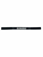 SLINGTING SKATEBOARD SLING - BLACK w WHITE EMB