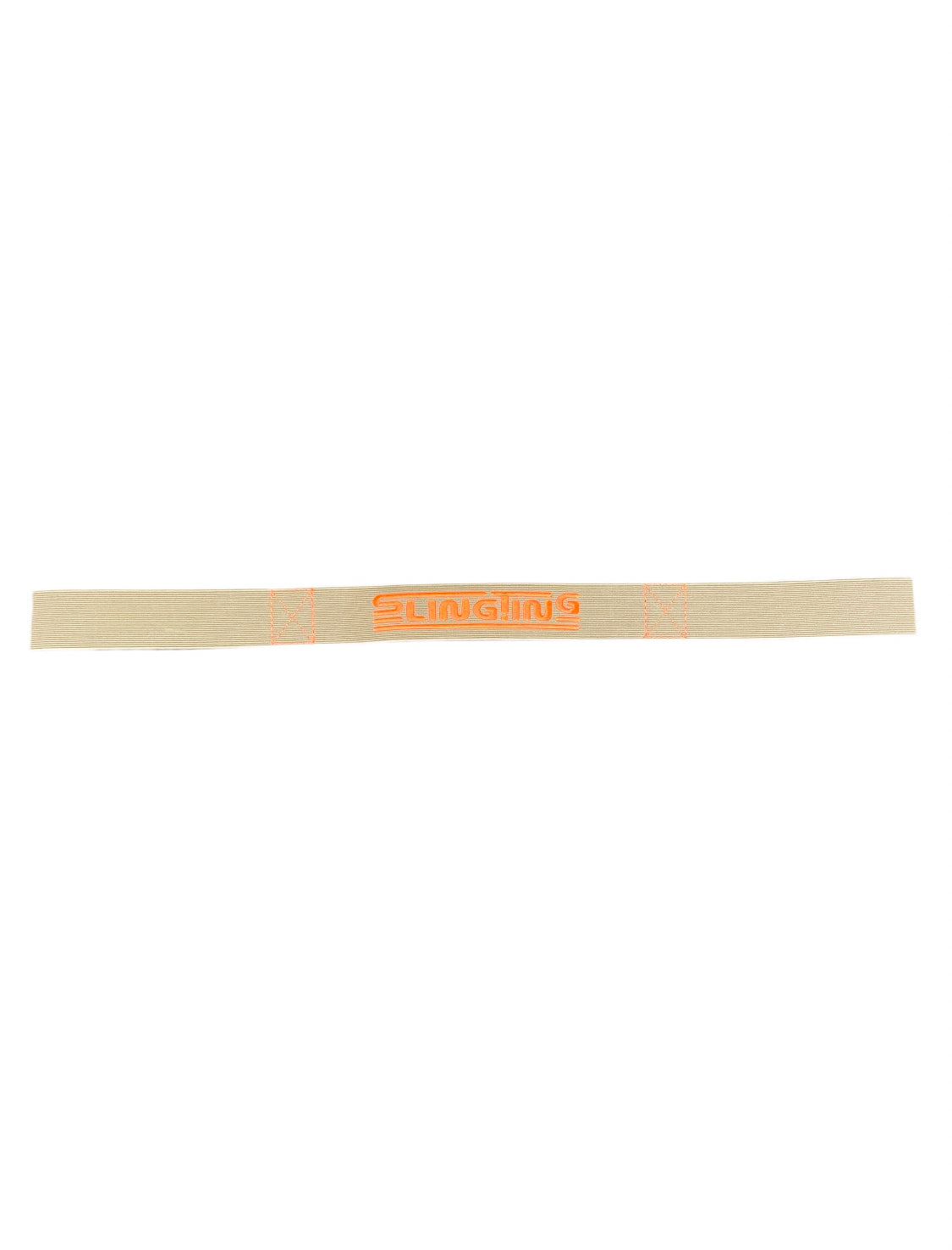 SLINGTING SKATEBOARD SLING - TAN w HIGH VIS ORANGE EMB