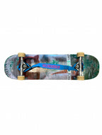 SLINGTING SKATEBOARD SLING - POWERADE BLUE w PINK EMB