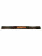 SLINGTING SKATEBOARD SLING - STRIPED BROWN w HIGH VIS ORANGE EMB