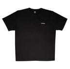 SLINGTING 'CLASSIC TEE' BLACK W WHITE EMB