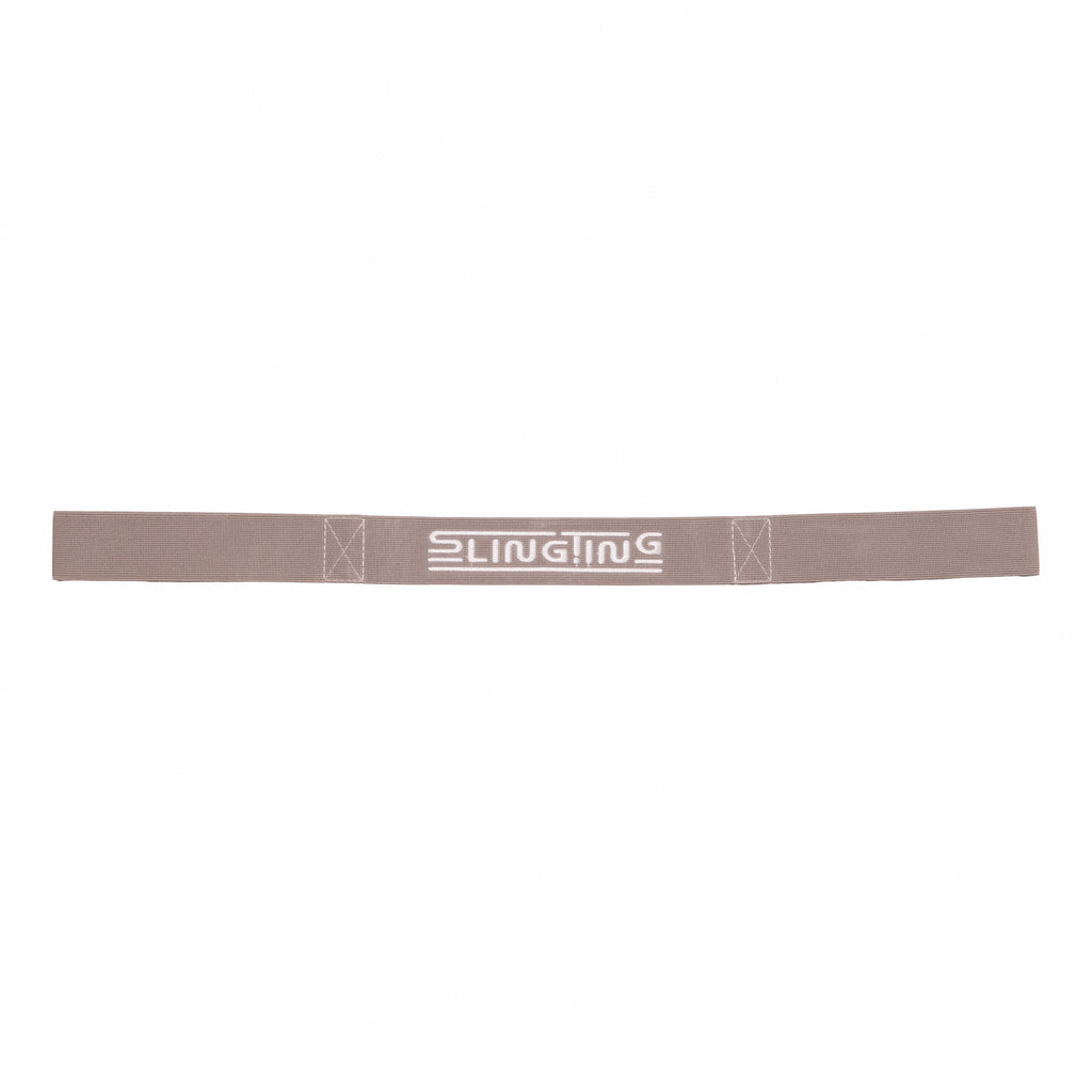 SLINGTING SKATEBOARD SLING - GREY (WHITE EMBROIDERY)
