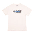 SLINGTING x HODDLE LOGO TEE WHITE (BLACK BLUE)