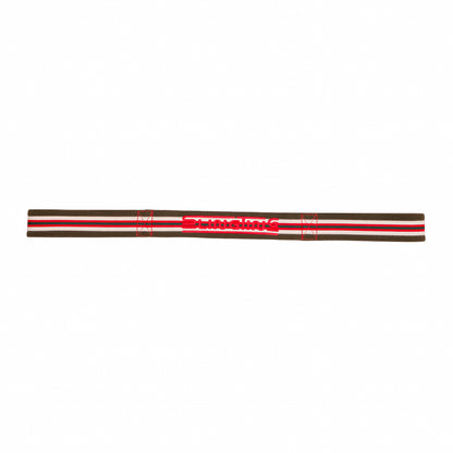 SLINGTING SKATEBOARD SLING - STRIPED GREEN (RED EMBROIDERY)