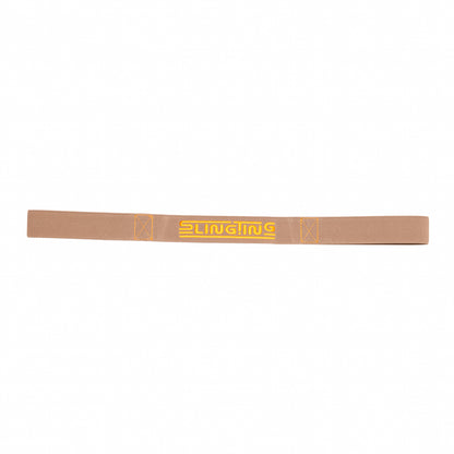SLINGTING SKATEBOARD SLING - TAN (YELLOW EMBROIDERY)