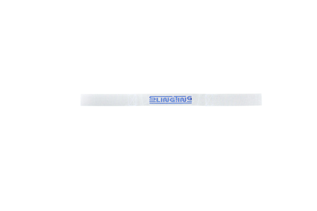SLINGTING SKATEBOARD SLING - GREY (BLUE EMBROIDERY)
