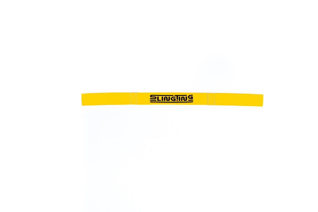 SLINGTING SKATEBOARD SLING - MANGO (BLACK EMBROIDERY)