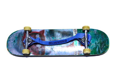 SLINGTING SKATEBOARD SLING - BLUE (NAVY EMBROIDERY)