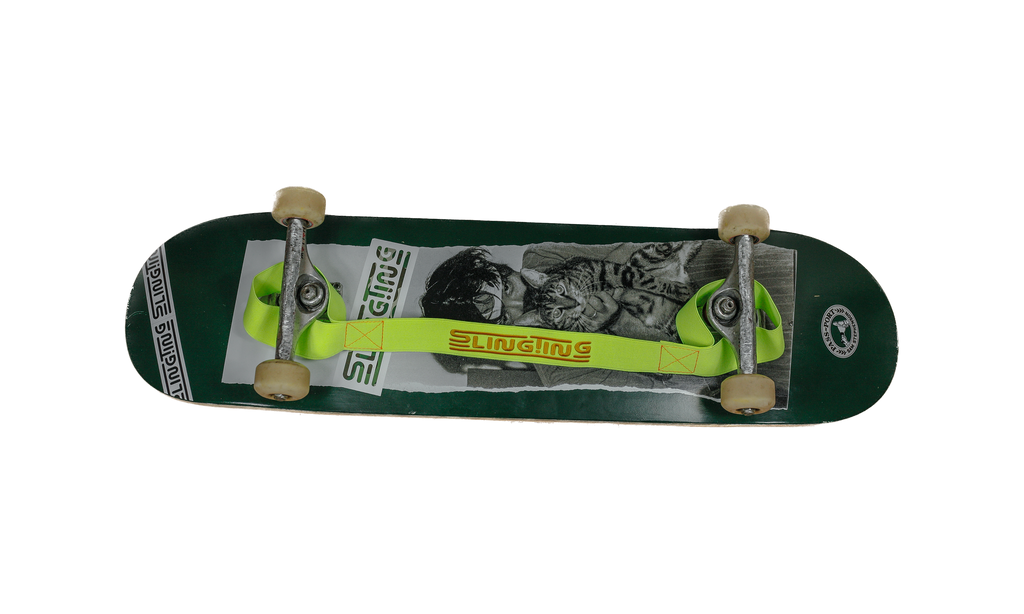 SLINGTING SKATEBOARD SLING - HI VIS (ORANGE EMBROIDERY)