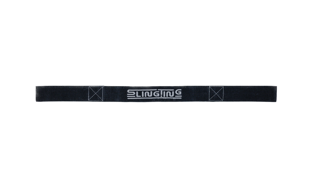 SLINGTING SKATEBOARD SLING - NAVY (LIGHT BLUE EMBROIDERY)